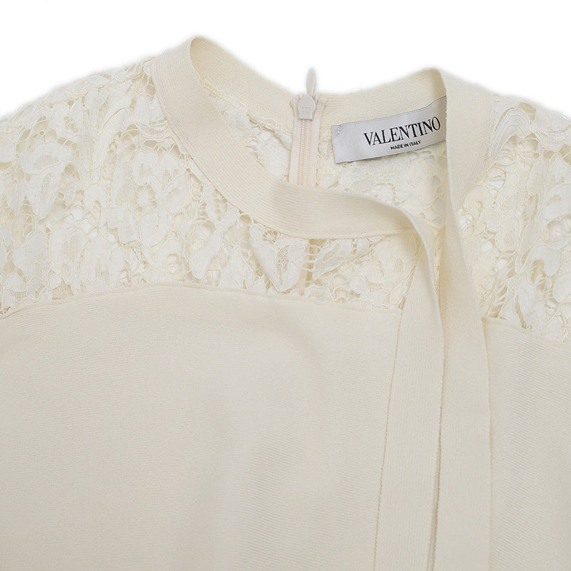 ノースリーブワンピース コットン混 アイボリー #S ワンピース