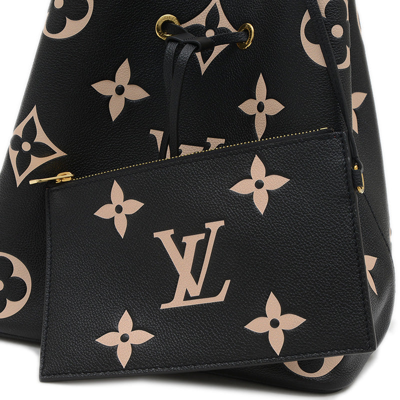 モノグラムアンプラント ネオノエMM 2WAYバッグ ブラック M45497 ハンドバッグ