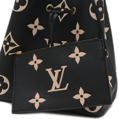 モノグラムアンプラント ネオノエMM 2WAYバッグ ブラック M45497 ハンドバッグ