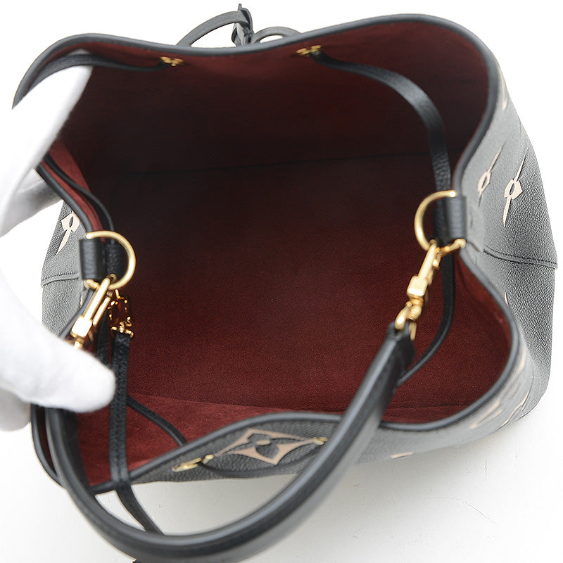 モノグラムアンプラント ネオノエMM 2WAYバッグ ブラック M45497 ハンドバッグ