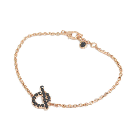 フィネス ブレスレット K18PG/ブラックスピネル SHサイズ ブレスレット