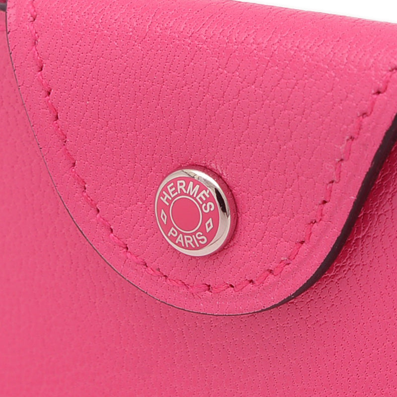 イーリアス カードケース エバーカラー フューシャピンク W刻印 カードケース