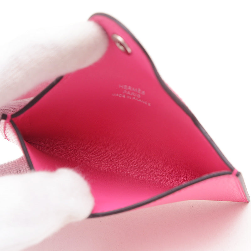 イーリアス カードケース エバーカラー フューシャピンク W刻印 カードケース