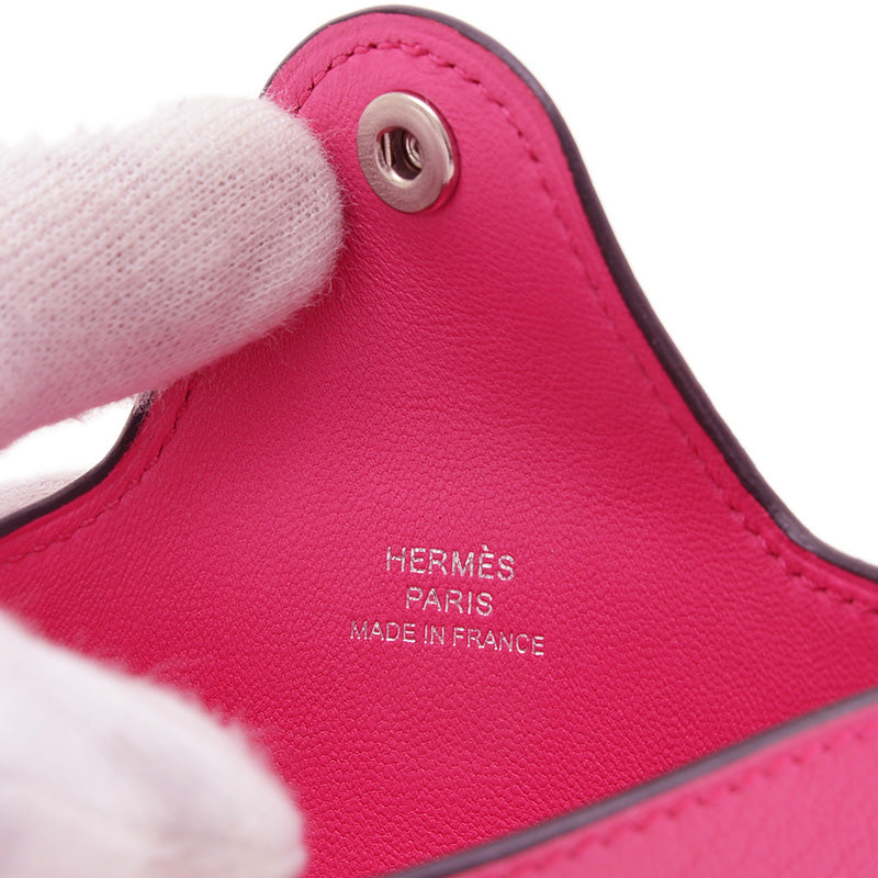 イーリアス カードケース エバーカラー フューシャピンク W刻印 カードケース