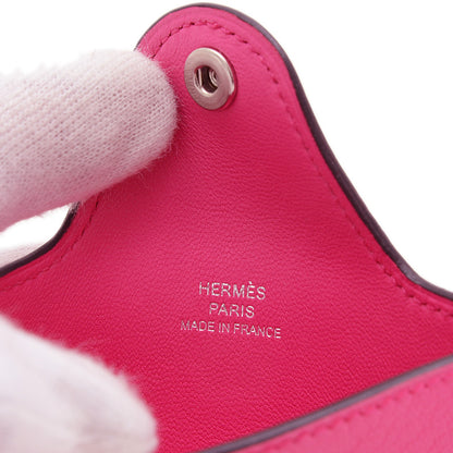 イーリアス カードケース エバーカラー フューシャピンク W刻印 カードケース