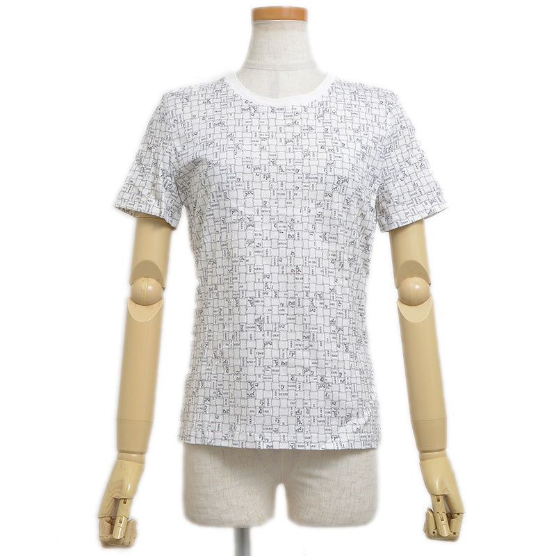 Tシャツ ボルデュック コットン ホワイト レディース 38サイズ 半袖Ｔシャツ