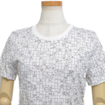 Tシャツ ボルデュック コットン ホワイト レディース 38サイズ 半袖Ｔシャツ