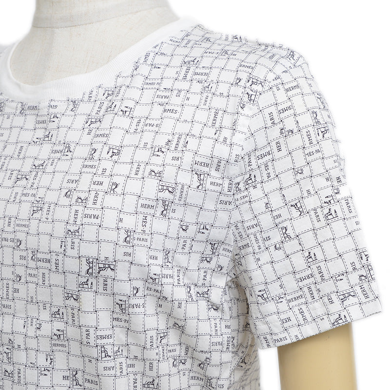 Tシャツ ボルデュック コットン ホワイト レディース 38サイズ 半袖Ｔシャツ