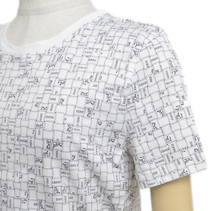 Tシャツ ボルデュック コットン ホワイト レディース 38サイズ 半袖Ｔシャツ