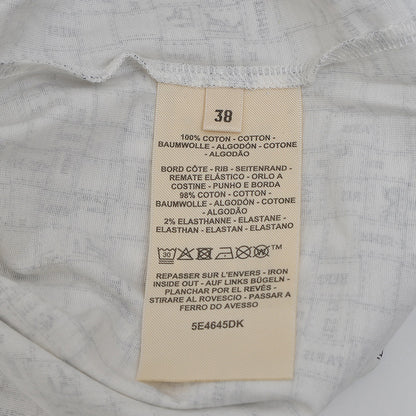 Tシャツ ボルデュック コットン ホワイト レディース 38サイズ 半袖Ｔシャツ