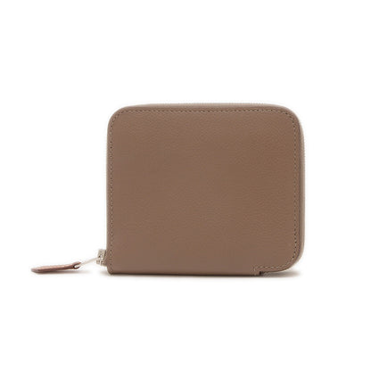 アザップコンパクト シルクイン エバーカラー エトゥープ W刻印 二つ折り財布