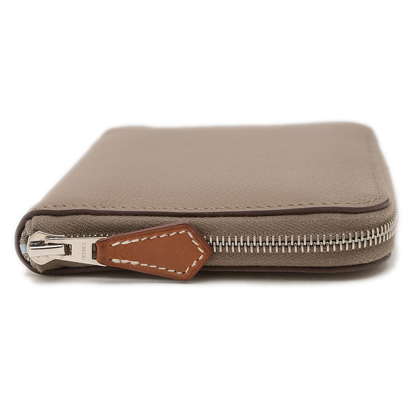 アザップコンパクト シルクイン エバーカラー エトゥープ W刻印 二つ折り財布