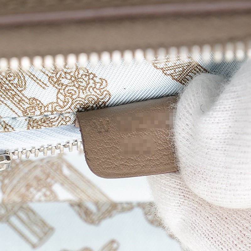 アザップコンパクト シルクイン エバーカラー エトゥープ W刻印 二つ折り財布