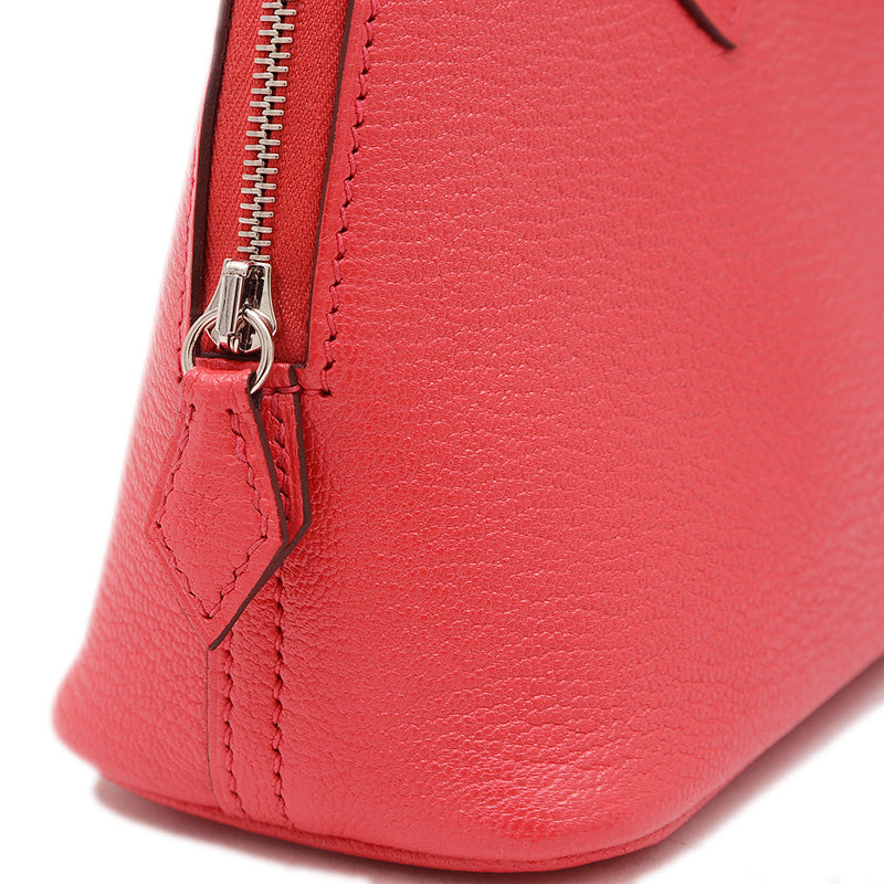 ボリード1923 ミニ シェーブル ブーゲンビリア シルバー金具 B刻印 ハンドバッグ