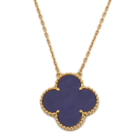 マジック アルハンブラ ネックレス K18YG/ブルーセーブル パリ限定 ネックレス