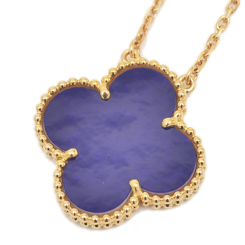 マジック アルハンブラ ネックレス K18YG/ブルーセーブル パリ限定 ネックレス