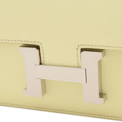 コンスタンスエラン エプソン ジョーヌミルトン シルバー金具 W刻印 ショルダーバッグ