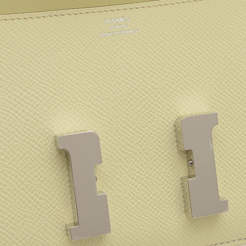 コンスタンスエラン エプソン ジョーヌミルトン シルバー金具 W刻印 ショルダーバッグ