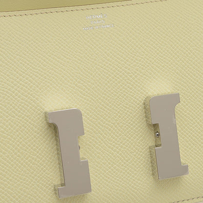 コンスタンスエラン エプソン ジョーヌミルトン シルバー金具 W刻印 ショルダーバッグ