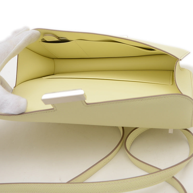 コンスタンスエラン エプソン ジョーヌミルトン シルバー金具 W刻印 ショルダーバッグ