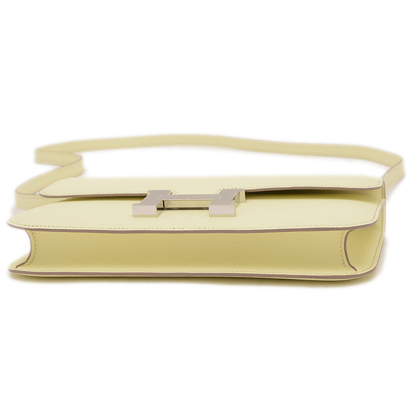 コンスタンスエラン エプソン ジョーヌミルトン シルバー金具 W刻印 ショルダーバッグ