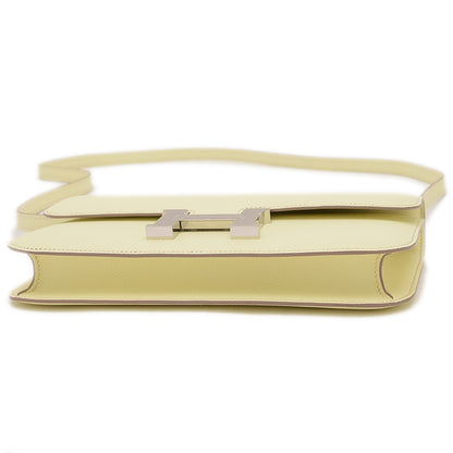 コンスタンスエラン エプソン ジョーヌミルトン シルバー金具 W刻印 ショルダーバッグ