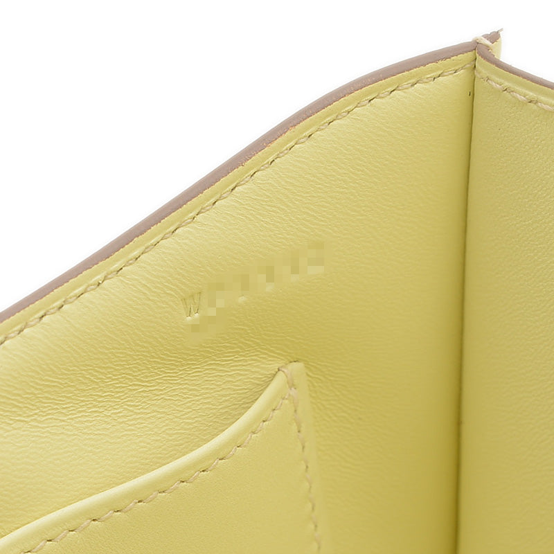 コンスタンスエラン エプソン ジョーヌミルトン シルバー金具 W刻印 ショルダーバッグ