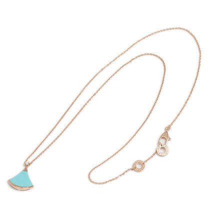 ディーヴァドリーム ネックレス K18PG/ターコイズ/ダイヤモンド 350584 ネックレス