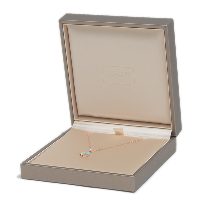 ディーヴァドリーム ネックレス K18PG/ターコイズ/ダイヤモンド 350584 ネックレス