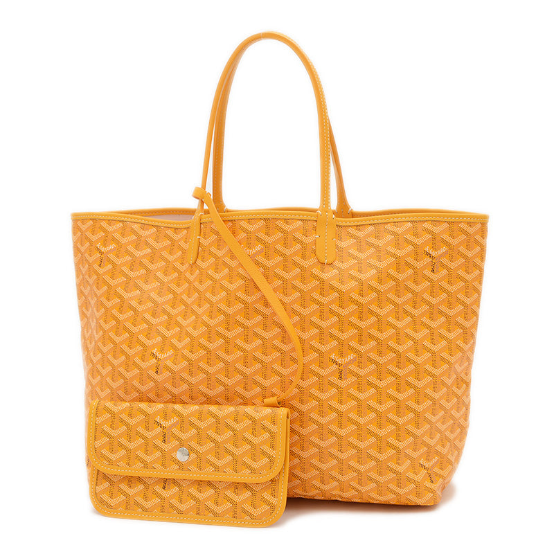 サンルイPM トートバッグ ゴヤールディンキャンバス イエロー AMALOUISPM トートバッグ