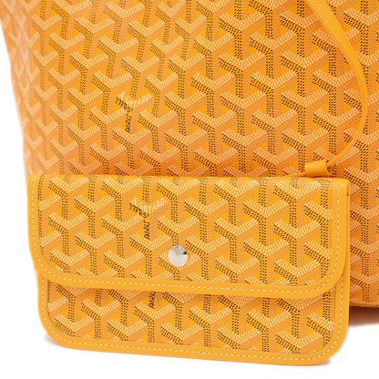 サンルイPM トートバッグ ゴヤールディンキャンバス イエロー AMALOUISPM トートバッグ