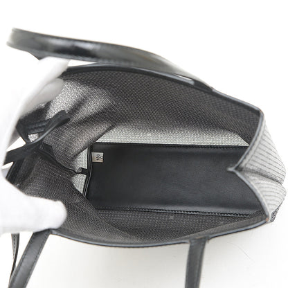 スパンコールメッシュ ハンドバッグ ブラック ポーチ付き 1GB417 トートバッグ