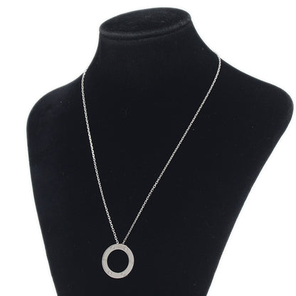 ラブ サークル ネックレス K18WG ネックレス