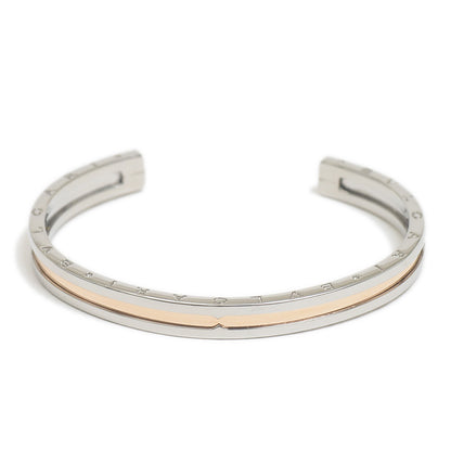 Bzero1 ビーゼロワン バングル K18PG/ステンレス #S ブレスレット