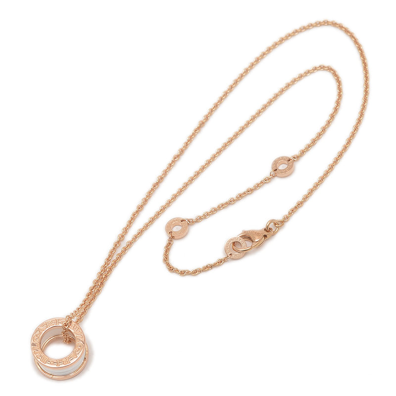 Bzero1 ビーゼロワン ネックレス K18PG/セラミック 346082 ネックレス