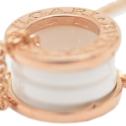 Bzero1 ビーゼロワン ネックレス K18PG/セラミック 346082 ネックレス