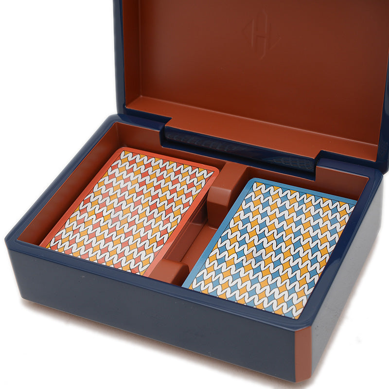 ファセット アビ ドゥ クール ブリッジ カードケース ブループロフォン/コロラド その他雑貨