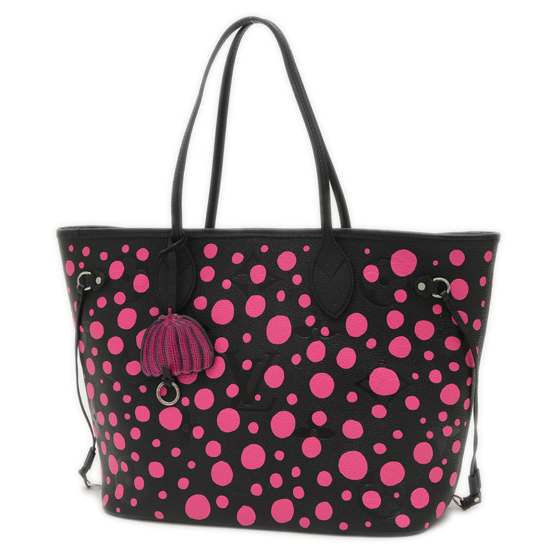 LV X YK モノグラムアンプラント ネヴァーフルMM トートバッグ M46419 草間彌生 トートバッグ