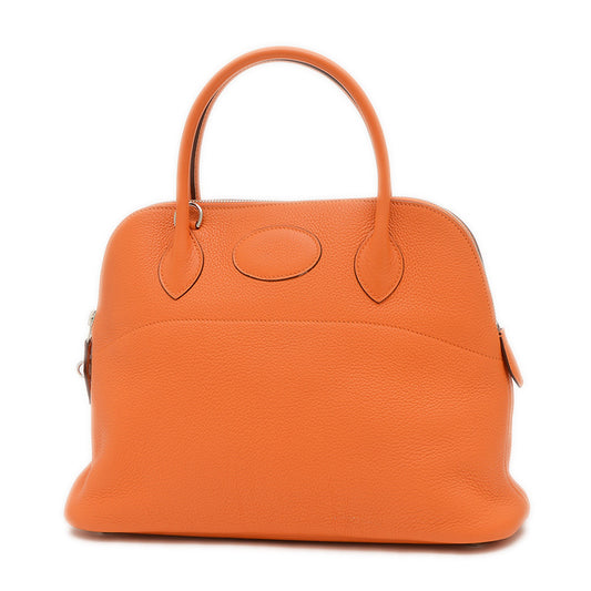 ボリード31 トリヨン オレンジ シルバー金具 L刻印 ハンドバッグ