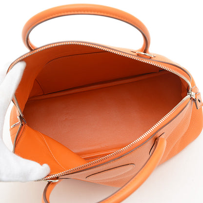 ボリード31 トリヨン オレンジ シルバー金具 L刻印 ハンドバッグ