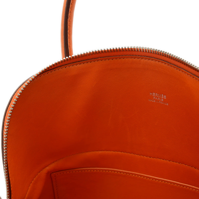 ボリード31 トリヨン オレンジ シルバー金具 L刻印 ハンドバッグ