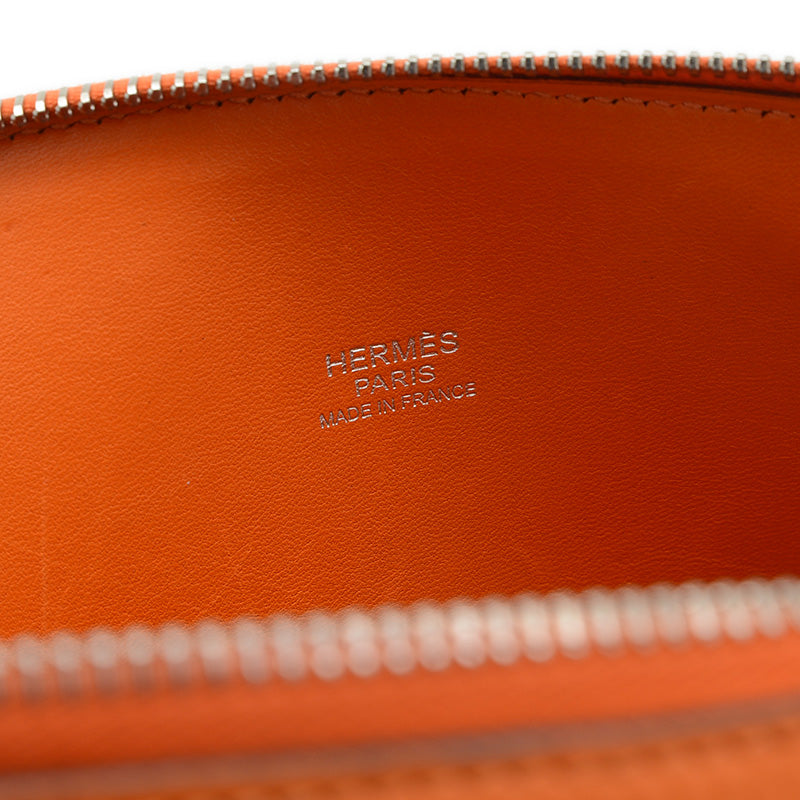 ボリード31 トリヨン オレンジ シルバー金具 L刻印 ハンドバッグ