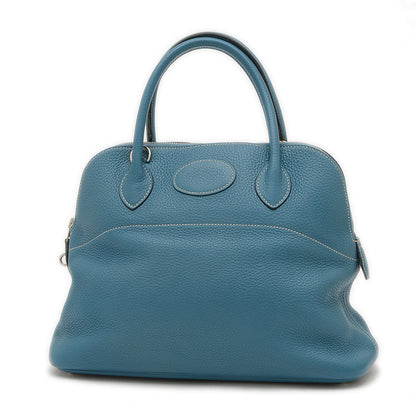 ボリード31 トリヨン ブルージーン シルバー金具 O刻印 ハンドバッグ