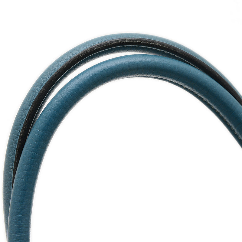 ボリード31 トリヨン ブルージーン シルバー金具 O刻印 ハンドバッグ