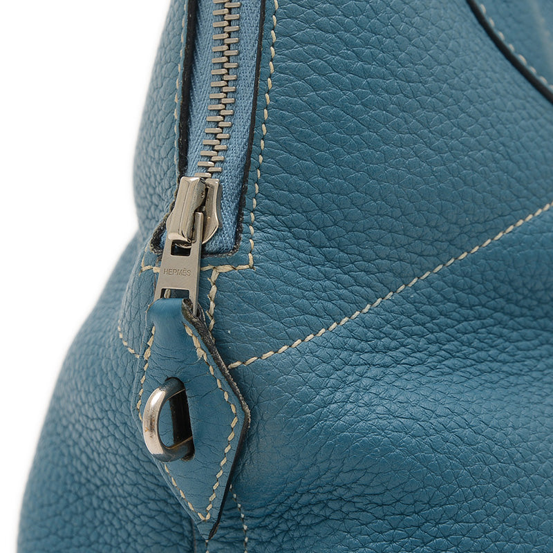 ボリード31 トリヨン ブルージーン シルバー金具 O刻印 ハンドバッグ