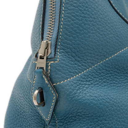 ボリード31 トリヨン ブルージーン シルバー金具 O刻印 ハンドバッグ