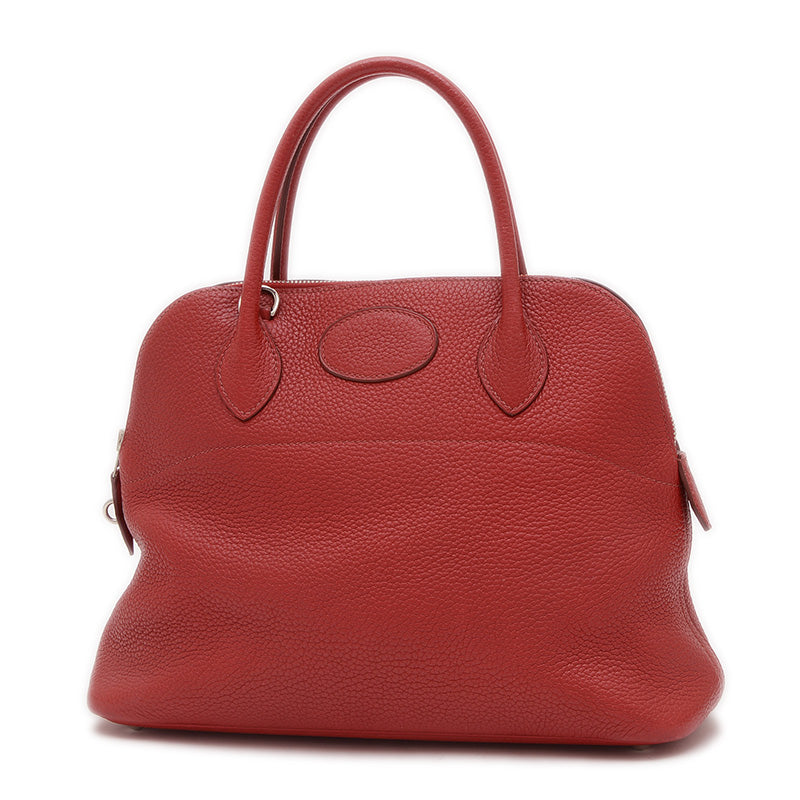 ボリード31 トリヨン ルージュヴィフ シルバー金具 Q刻印 ハンドバッグ