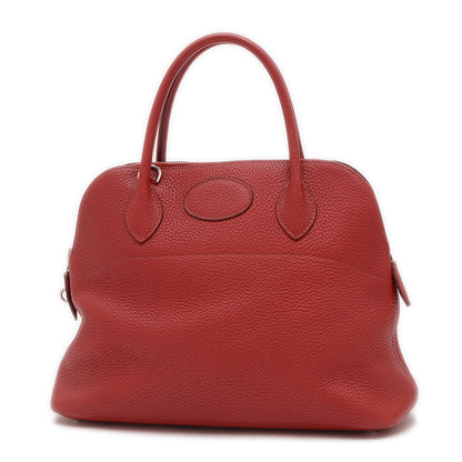 ボリード31 トリヨン ルージュヴィフ シルバー金具 Q刻印 ハンドバッグ