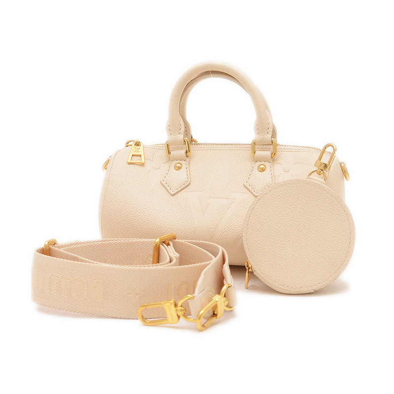 モノグラムアンプラント パピヨンBB 2WAYバッグ クレーム M45994 ハンドバッグ