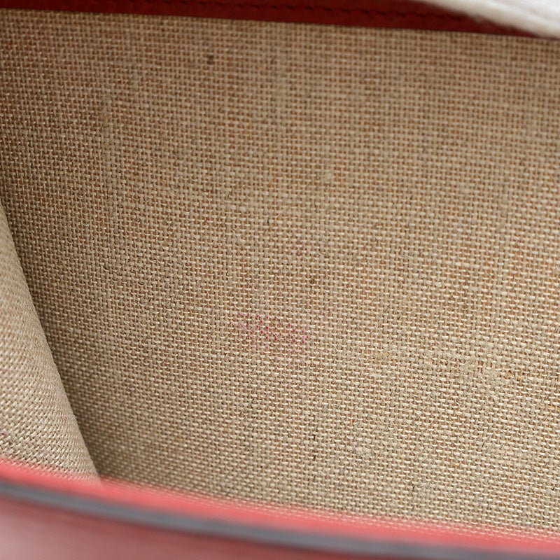 インターロッキングG チェーンショルダー ミディアム レッド 510303 ※アウトレット品 ショルダーバッグ